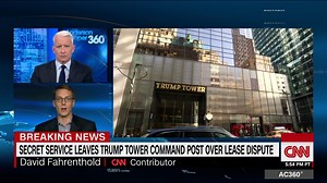 172K views · 2.5K reactions | Secret Service departs Trump Tower command post over lease dispute | Anderson Cooper 360 | Facebook