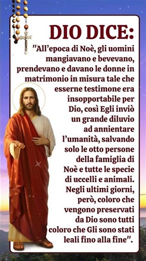 Quando il mondo sarà distrutto, che tipo di persone rimarranno secondo Dio?