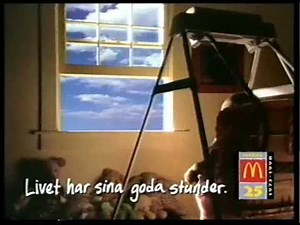 McDonalds-reklam + TV4-logga (1998)