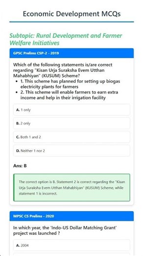Rural Development and Farmer Welfare Initiatives