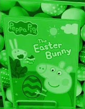 Easter DVD Reprint Of Peppa Pig The Easter Bunny In (Green) 🥦📗🥬🥒🍀💚🦖🦠🍏🐸🌲