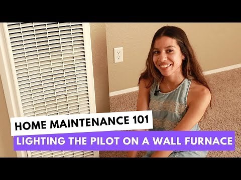 How to Light the Pilot on Your Wall Furnace