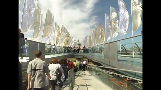 54K views · 462 reactions | #OnThisDay 2000: The new Millennium Bridge in London was temporarily closed after it got off to a shaky start. | BBC Archive | Facebook
