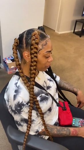 4 Jumbo Box Braids Tutorial 💜