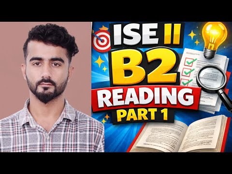 ISE II (B2) Reading Part 1 Explained | Trinity Exam Preparation 💯 ‪@MyAcademy074‬