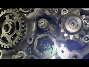 2013 Yamaha yz450f rebuild, setting up shift drum&segment for assembly 2023/2
