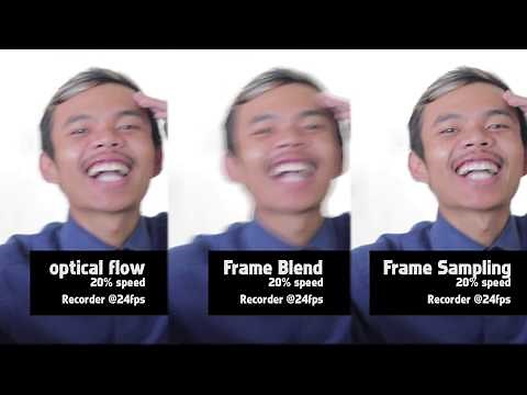 [Comparison] Optical Flow vs Frame Blend Vs Frame Sampling - New Feature in Adobe Premiere Pro