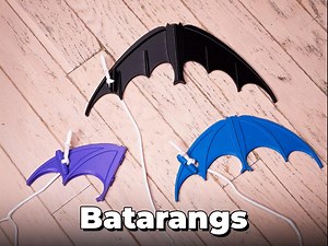 Retro Batarang - 1966 Batman TV Show Replica Prop - for Cosplay or Display - Etsy