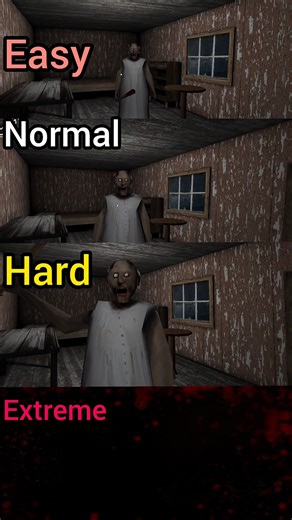 granny extreme mod #granny #gaming #horror #shorts