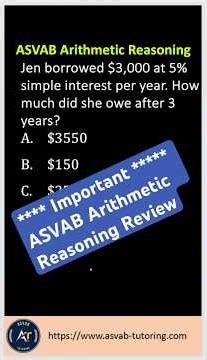ASVAB Arithmetic Reasoning Question. #asvab #asvabprep #asvabtutor #asvabarithmeticreasoning