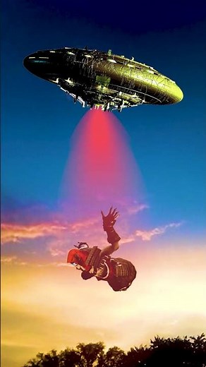 alien ufo | 3d animation #alien #monsterhunter