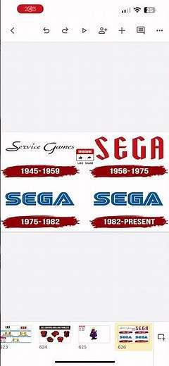 Sega Logo History #logo #logohistory