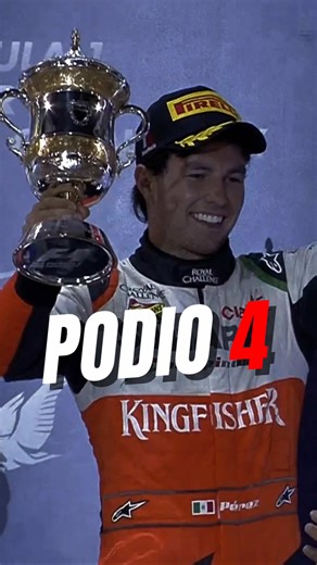 Podio 4/39 de Checo Pérez en la Fórmula 1: Baréin 2014 #f1 #formula1 #checoperez #sergioperez