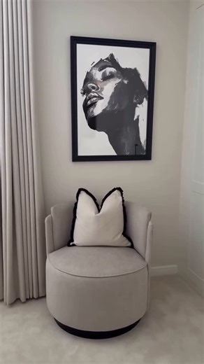 my-furniture.com on Instagram: "As simple as that 🖤 @livingwithleils styling the Odeon Swivel Chair - pre order now SHOP Swivel and Accent chairs @ my-furniture.com"