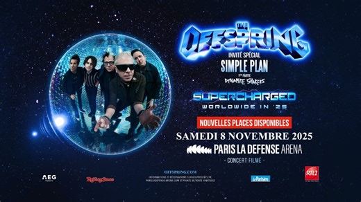 The Offspring : nouvelles places disponibles