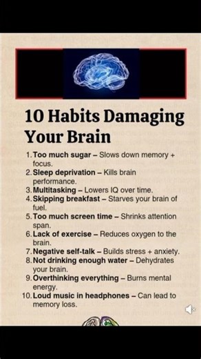 Psychologist Sam Says | Brain damaging Habits