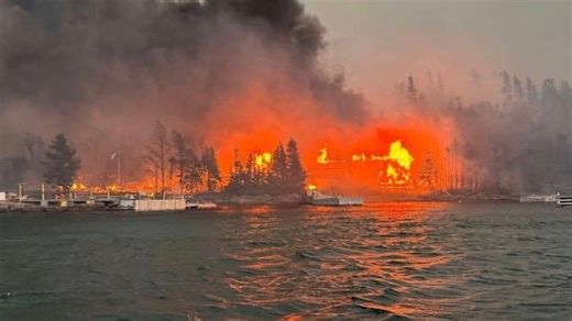 Watching Chance Harbour fire spread was ‘unbelievable’, resident says