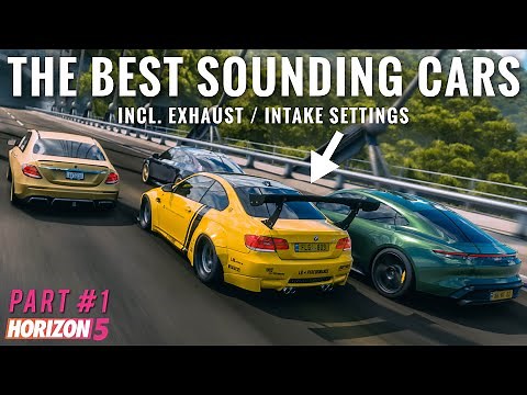 Forza Horizon 5 | The Best Sounding Cars #1 Does Forza deserve the award for “Best Audio Design” ?!