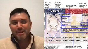 Es excónsul y dijo la verdad sobre qué significan los asteriscos en la visa de Estados Unidos