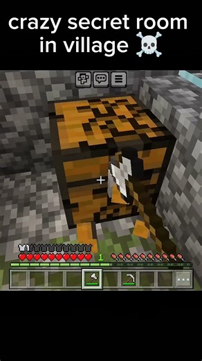 villager secret base #shorts #memes #mincraftshorts #minecraft #gaming