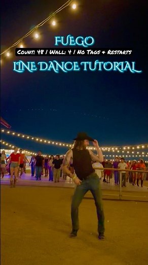 FUEGO Line Dance Tutorial #linedance #dance #tutorial #foryou #linedancing