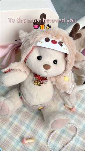 52 reactions | ✨Searching for a surprise Christmas gift? ✨ 笠 100% Handmade Jointed Bear + Personal Note Card  Pour Your Heart Out & Watch Smiles Bloom!  15% OFF → Code: WELCOME  | TeddyHuggy | Facebook