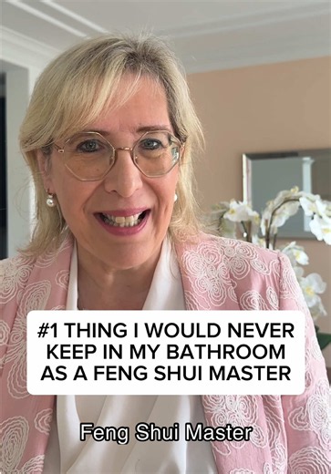 Most people focus on what they should add to their bathroom, but as a Feng Shui Master, there’s one thing I would never keep there. The bathroom is one of the most overlooked spaces when it comes to energy, and what you place there may be affecting more than you realize. #fengshui #fengshuitips #fengshuimaster #lawofattraction #fengshuilifestyle