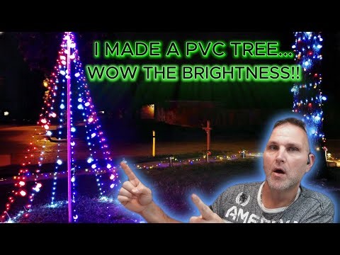 Don’t Buy Lights Until You See THIS PVC Smart Tree!
