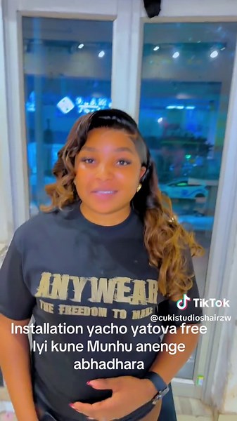 Wig Install for Free - Zimbabwean TikTok