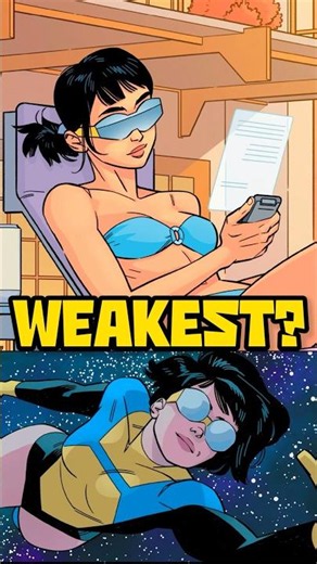 Why Invincible's Daughter Is The WEAKEST Viltrumite | Invincible Season 5 #invincible #comics