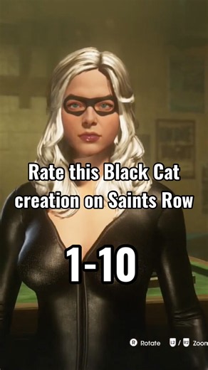 BLACK CAT in Saints Row! 🐈‍⬛🔥 | Marvel Character Creation