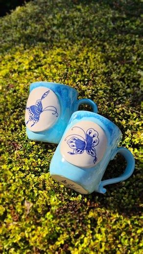 From Greenware to Glazed | Mug Decal Transformation 🍵✨