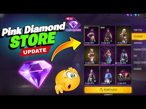 Pink Diamond Exchange Event | How To Use Pink Diamond In Free Fire
