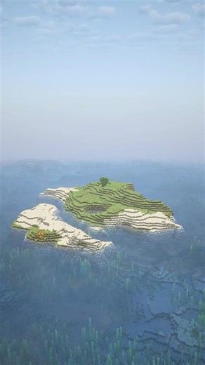 Minecraft 1 Tree Island Seed 🏝️ Bedrock/Java 26.1+