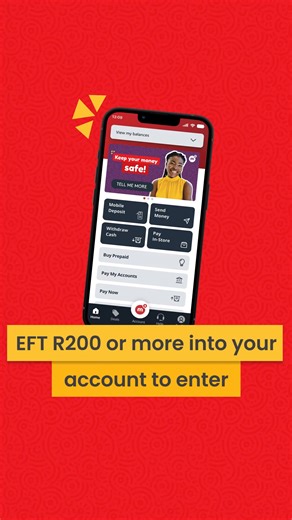 1.7K views · 25 reactions | Turn your R200 into R400 螺 With the Shoprite Money Market Account, you could win double your deposit in vouchers! Just EFT R200 or more into your account, and you’ll be entered into the weekly draw. 10 lucky winners every week  Competition ends 8 December 2025. #Doubleyourdeposit | Money Market SA | Facebook