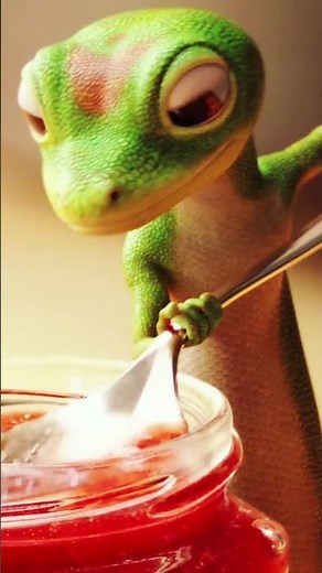 Why Geico is represented by a Gecko #geico #shorts