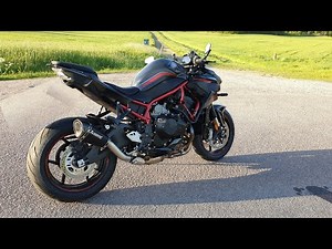 Kawasaki ZH2 Akrapovic titanium exhaust