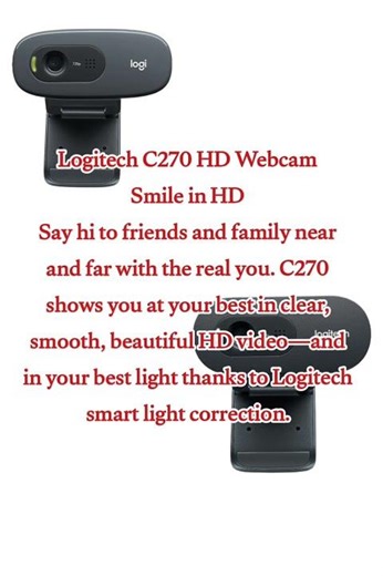 logitech c270 hd webcam #globalvillagertf #canada #ontario #webcam