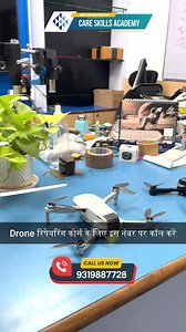 Admission Open: Drone Repairing Course Learn to repair and maintain drones with our expert-led course. Gain hands-on experience and advanced skills to excel in the growing drone industry. Limited seats available—enroll today to start your journey in cutting-edge technology! #DroneRepairing #TechSkills #DroneMaintenance #RepairTechnician #DroneTechnology #SkillDevelopment #FutureReady #HandsOnLearning #CareerGrowth #TechInnovation #careskillsacademy #dronerepairingcourse | Care Skills Academy