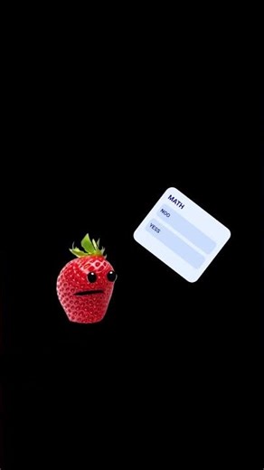 OH NO MATH! #Scream #loud #math #strawberry