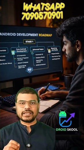 Serious Android Career? Watch This First 🚀📱🔥#androiddeveloper #techcareer #droidskool
