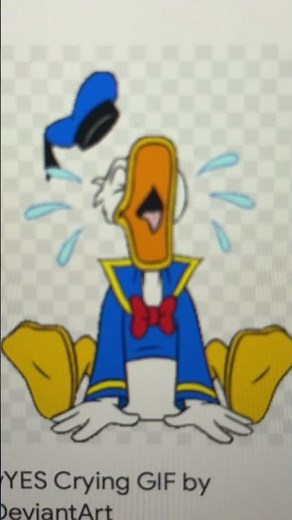 Mickey Donald and Goofy crying 😭