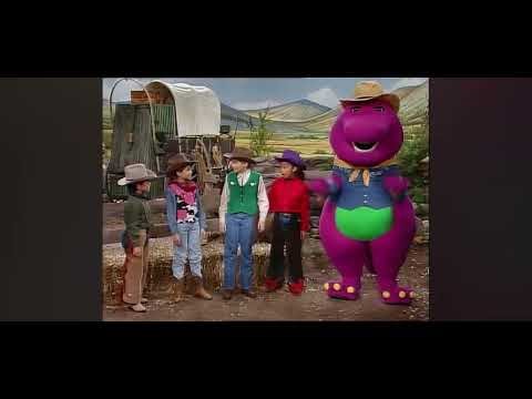 Barney and Friends see a tumbleweed from the episode howdy friends reupload