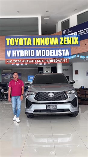 Harga OTR Cek Di Caption 👇🏻 TOYOTA KIJANG NEW INNOVA ZENIX 2.0 V HYBRID MODELISTA 2026 OTR Harga OTR Cek Di Caption 👇🏻 TOYOTA KIJANG NEW INNOVA ZENIX 2.0 V HYBRID MODELISTA 2026 HARGA OTR JANUARI 2026 • Zenix 2.0 G CVT 437.100.000 • Zenix 2.0 G Hybrid CVT 474.400.000 • Zenix 2.0 V CVT 483.600.000 • Zenix 2.0 V Hybrid CVT 537.100.000 • Zenix 2.0 V Hybrid CVT Modelista 548.400.000 • Zenix 2.0 Q Hybrid Modelista TSS 621.500.000 • Premium Color ( ) 3.000.000 INFO PROMO : @adityt 123 #toyotakijan