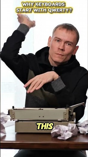 Did you already know why keyboards start with QWERTY?