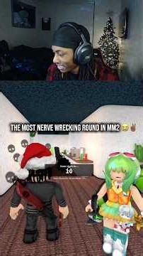 The Most NERVE WRECKING Round in Mm2! 🔪 #murdermystery2 #roblox #dman #mm2 #mm2roblox