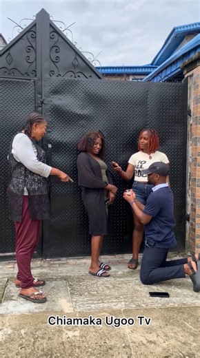 Aww 🥰 Ogechi’s ex proposed to him, but mama’s reaction will make you question what the man did to her😢😭 | Chiamaka Ugoo Tv
