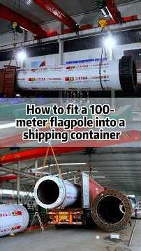 How to Pack and Load a 100m Giant Outdoor Flagpole Safely:Step-by-Step Guide