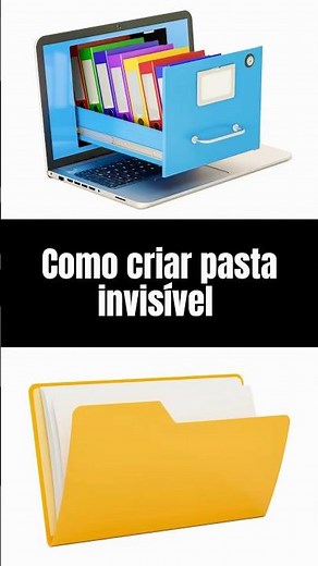 Como criar pasta invisível na área de trabalho do seu computador Windows