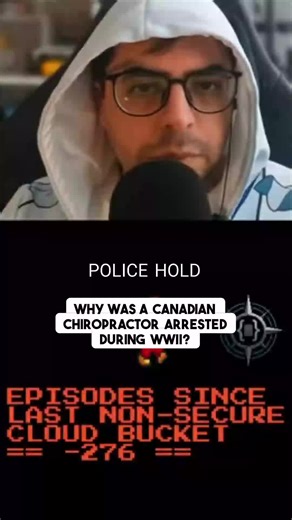 Why was a Canadian Chiropractor Arrested during WWII? I'm available for programming work: spirofloropoulos.com https://enlightenedprogramming.com - 10 bucks a month (or more) gets you access to all my articles, studies, surveys, blog posts, video content and exclusives! Discord! https://discord.gg/pp5ckrMDvy